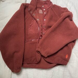 Free People Hit the Slopes Fleece Jacket